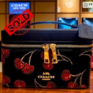 SOLD FAST ON DIFFERENT PLATFORM! Coach NWT Cosmetic Case